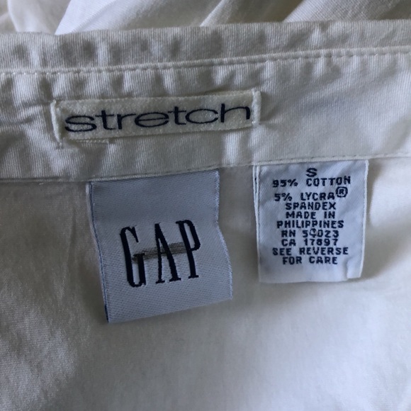 Gap Girls White Button Down Blouse - Picture 4 of 4